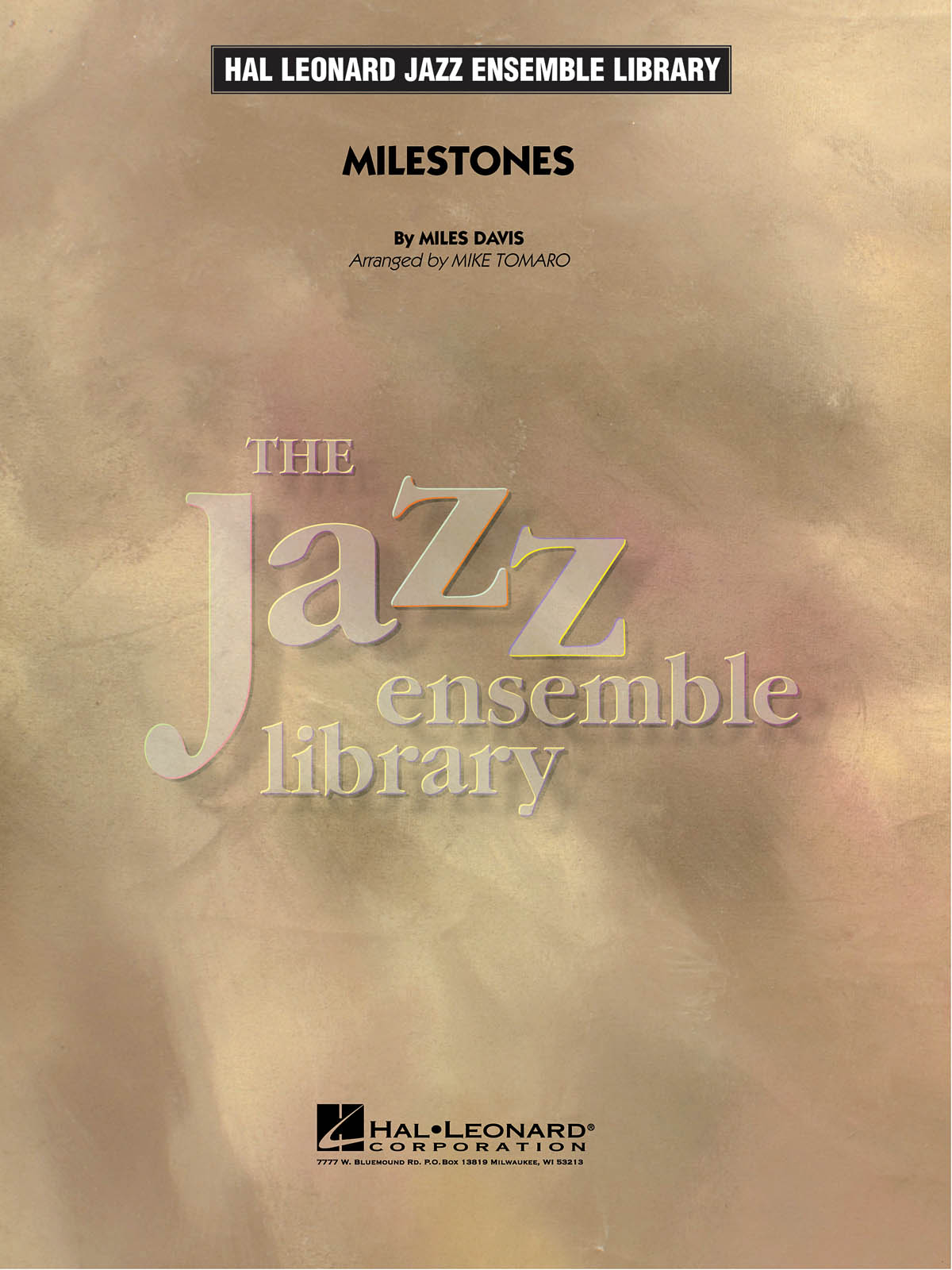 Miles Davis: Milestones: Jazz Ensemble: Score and Parts