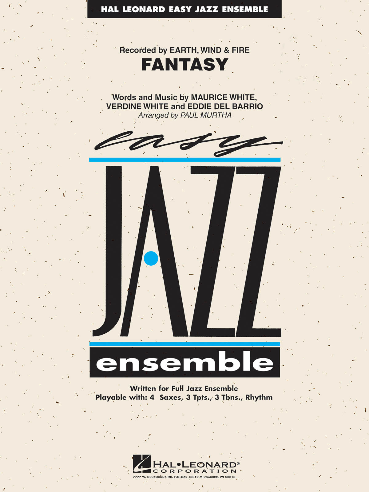 Earth  Wind & Fire: Fantasy: Jazz Ensemble: Score