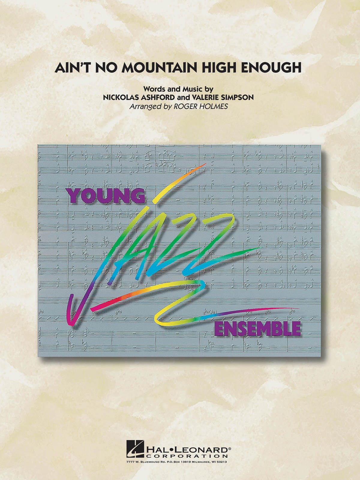 Michael McDonald: Ain't No Mountain High Enough: Jazz Ensemble: Score & Parts