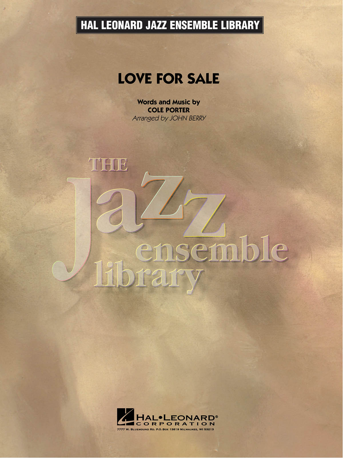 Cole Porter: Love for Sale: Jazz Ensemble: Score & Parts