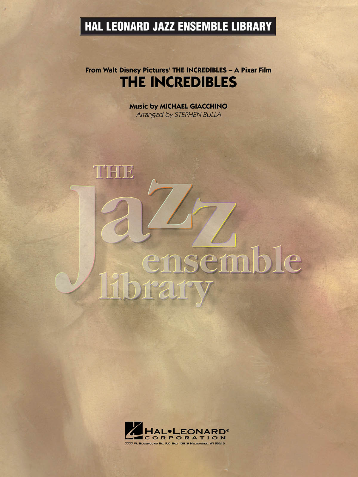 Michael Giacchino: The Incredibles: Jazz Ensemble: Score and Parts