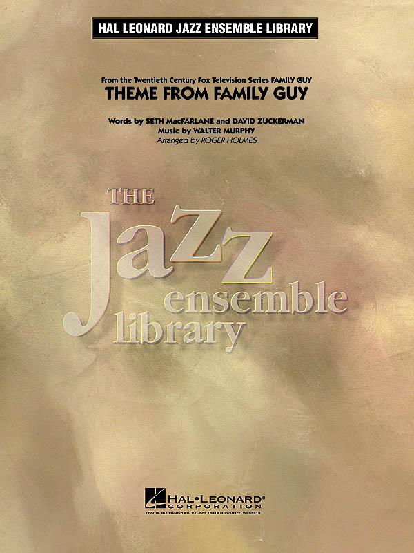 Walter Murphy: Theme from Family Guy: Jazz Ensemble: Score and Parts