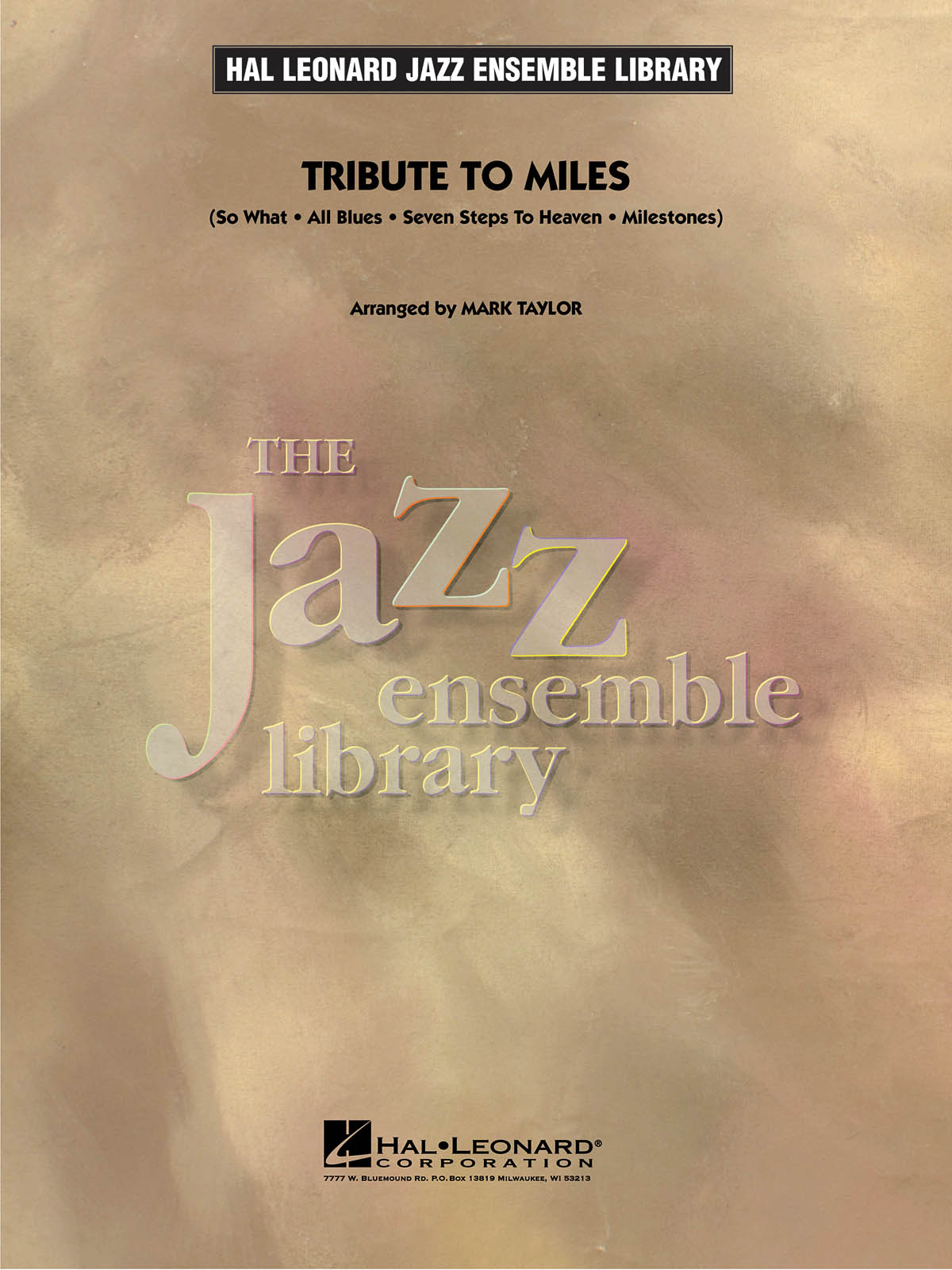 Miles Davis: Tribute to Miles: Jazz Ensemble: Score & Parts
