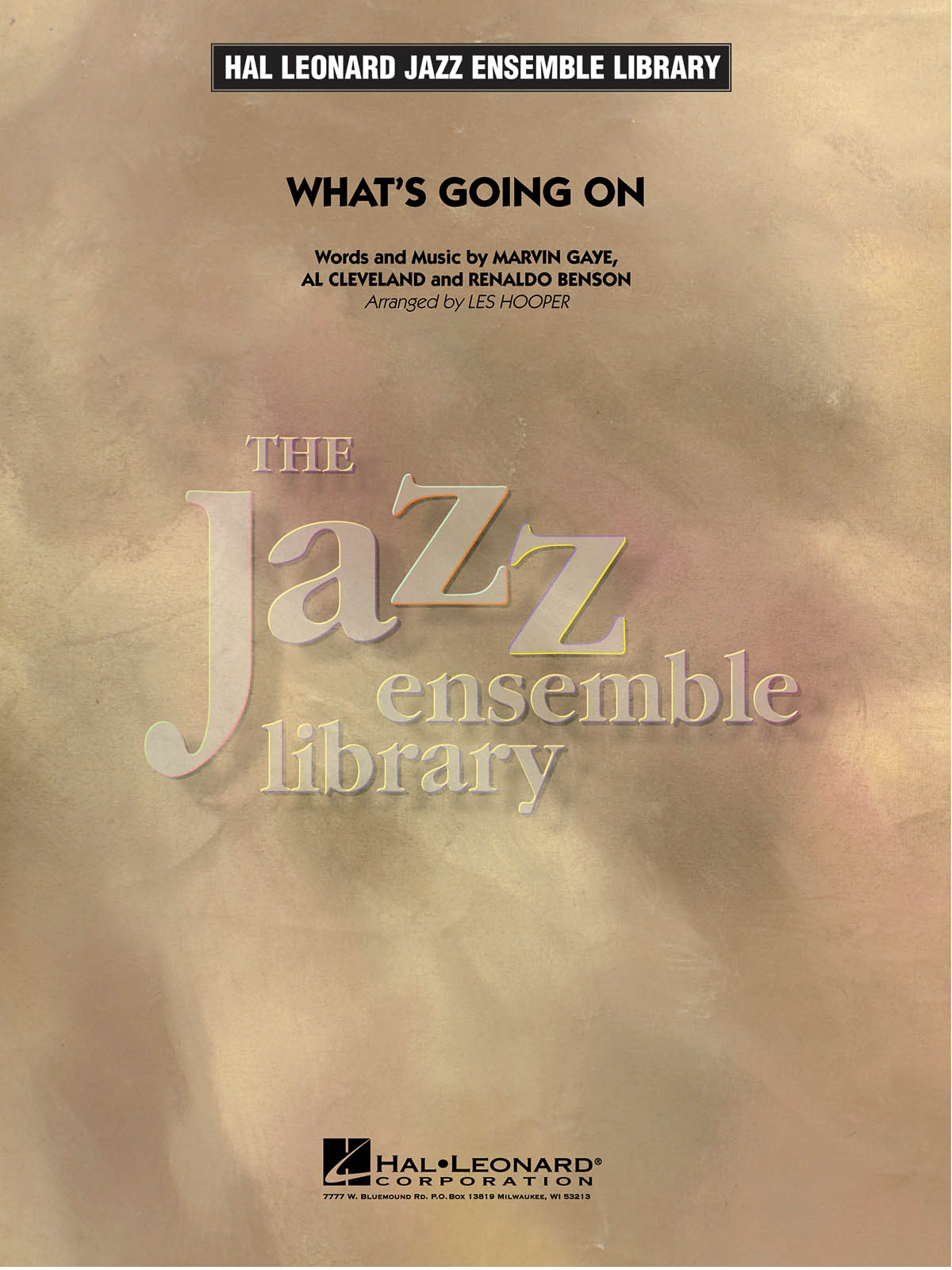 Al Cleveland: What's Going On: Jazz Ensemble: Score