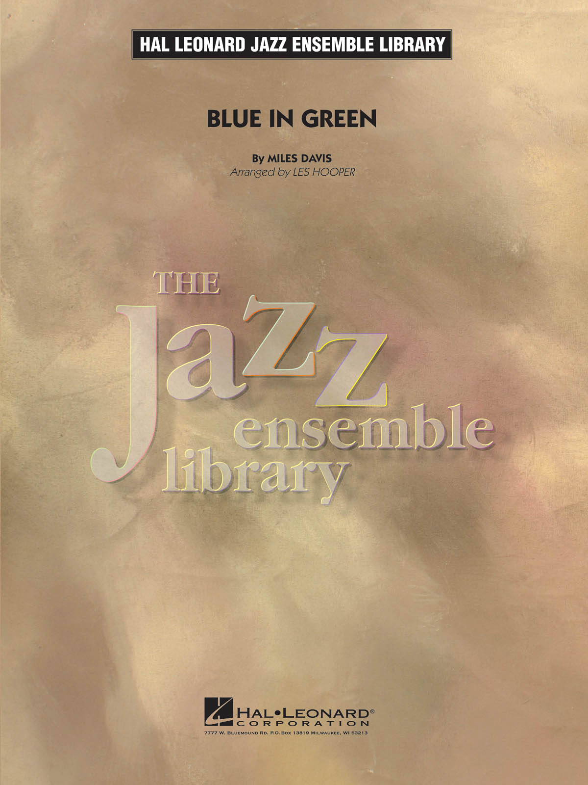 Miles Davis: Blue In Green: Jazz Ensemble: Score & Parts