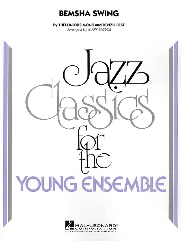Thelonious Monk: Bemsha Swing: Jazz Ensemble: Score & Parts