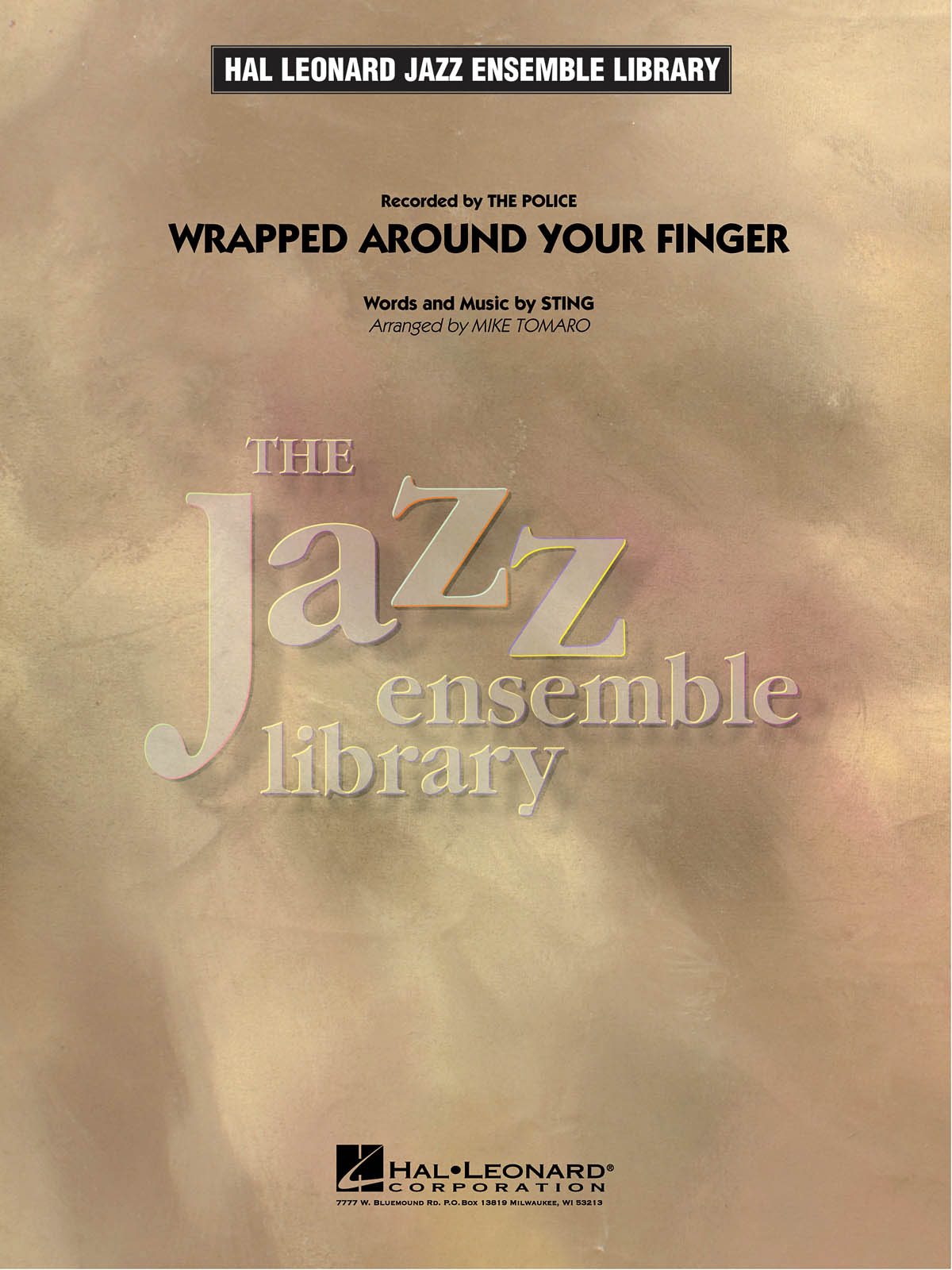 Sting: Wrapped Around Your Finger: Jazz Ensemble: Score
