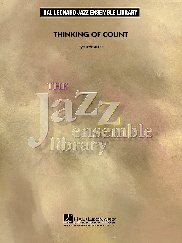 Steve Allee: Thinking Of Count: Jazz Ensemble: Score