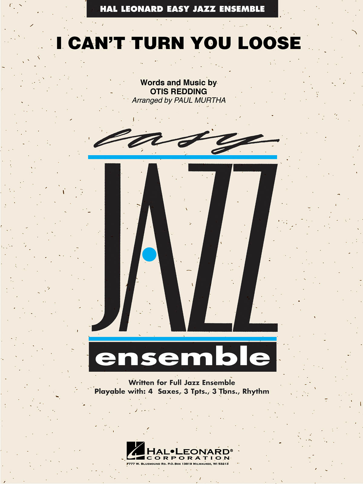 Otis Redding: I Can'T Turn You Loose: Jazz Ensemble: Score