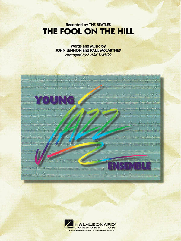 John Lennon Paul McCartney: The Fool on the Hill: Jazz Ensemble: Score & Parts