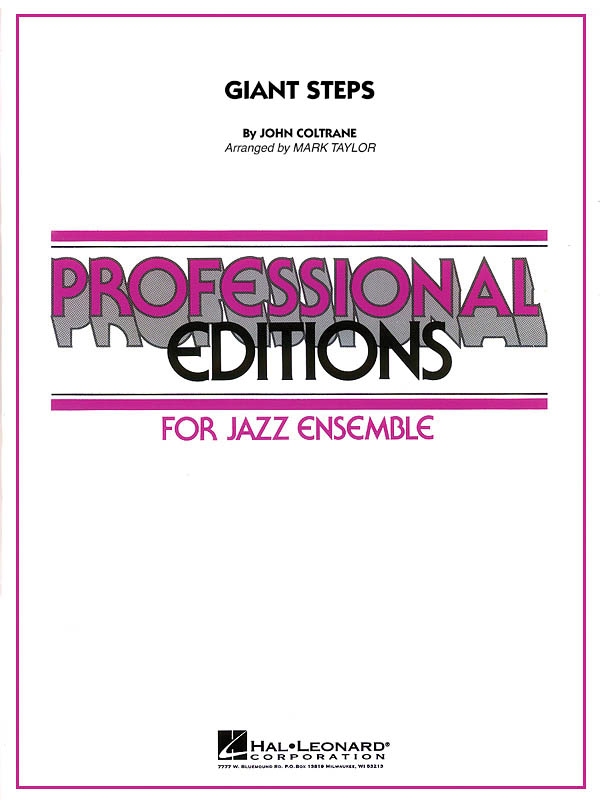 John Coltrane: Giant Steps: Jazz Ensemble: Score & Parts