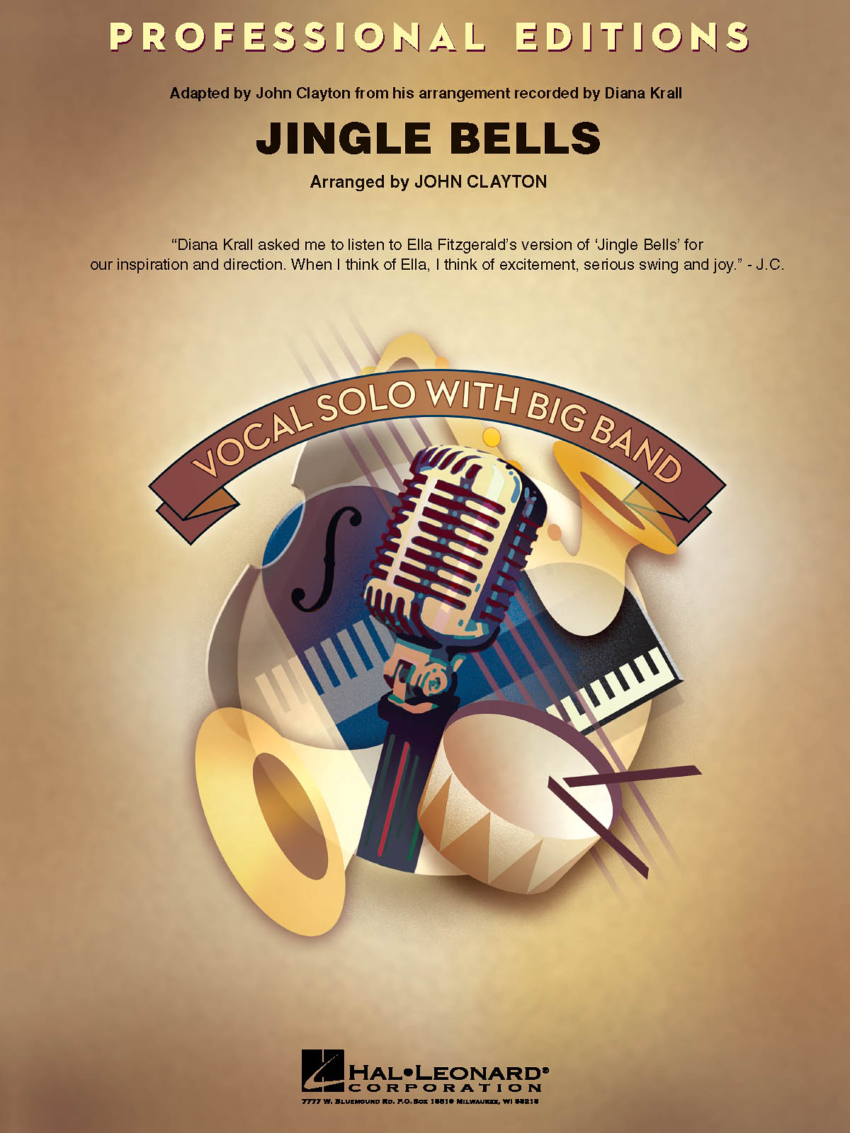 Jingle Bells: Jazz Ensemble and Vocal: Score