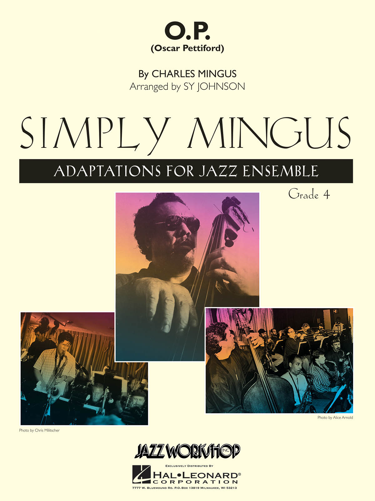 Charles Mingus: O.P. (Oscar Pettiford): Jazz Ensemble: Score & Parts