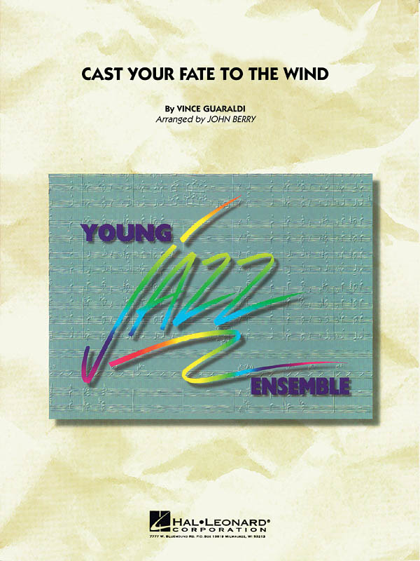 Vince Guaraldi: Cast Your Fate To The Wind: Jazz Ensemble: Score