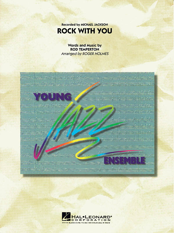 Rod Temperton: Rock with You: Jazz Ensemble: Score and Parts