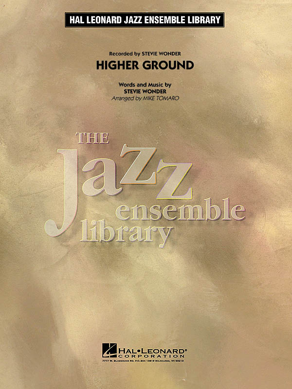 Stevie Wonder: Higher Ground: Jazz Ensemble: Score & Parts
