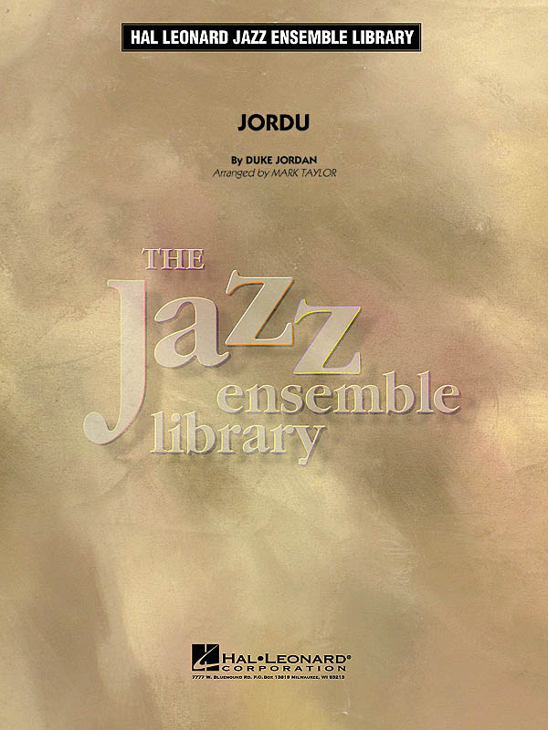 Duke Jordan: Jordu: Jazz Ensemble: Score & Parts