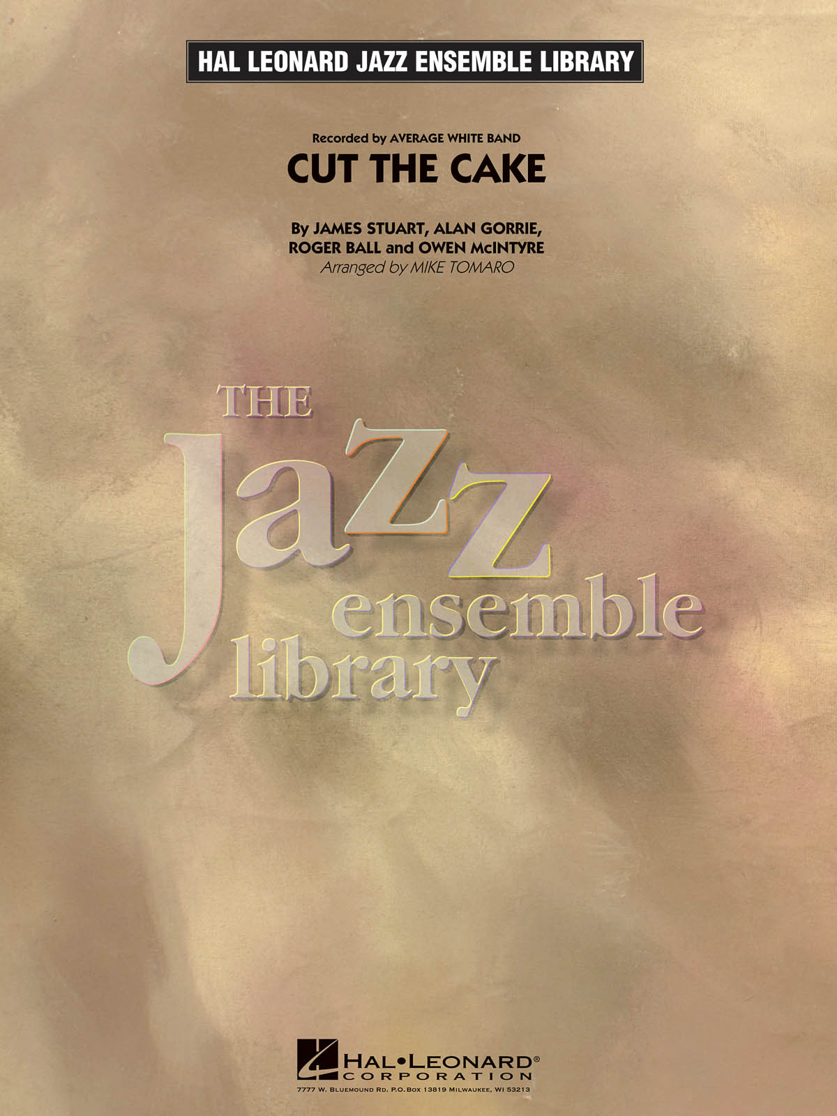 Alan Gorrie: Cut The Cake: Jazz Ensemble: Score