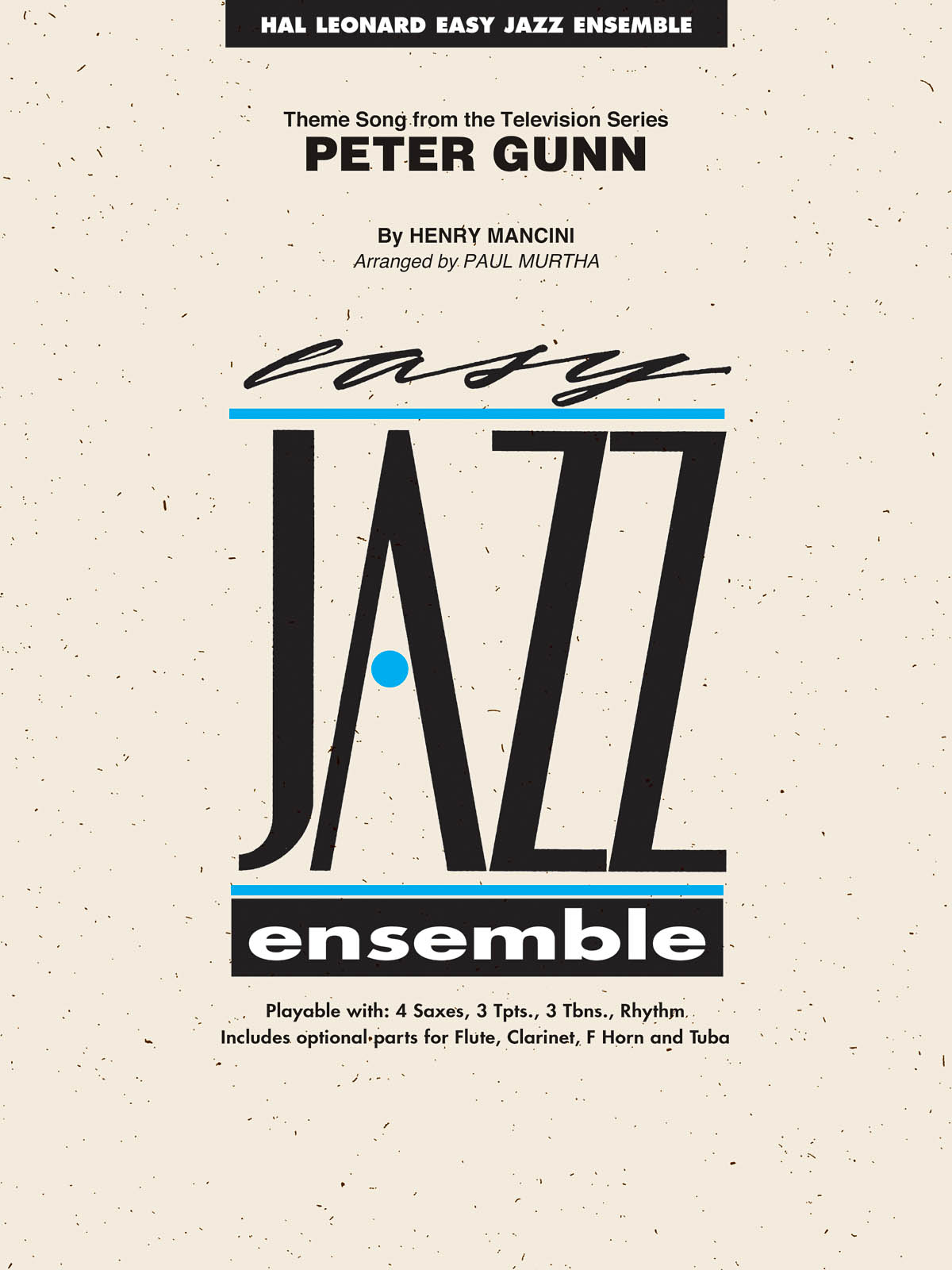 Henry Mancini: Peter Gunn: Jazz Ensemble: Score