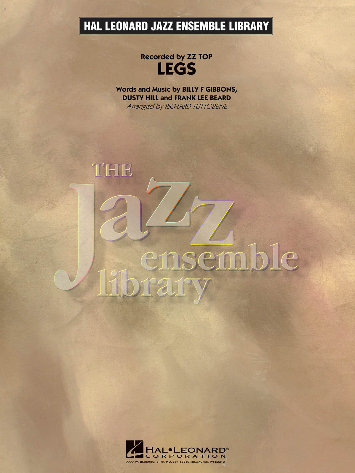 ZZ Top: Legs: Jazz Ensemble: Score