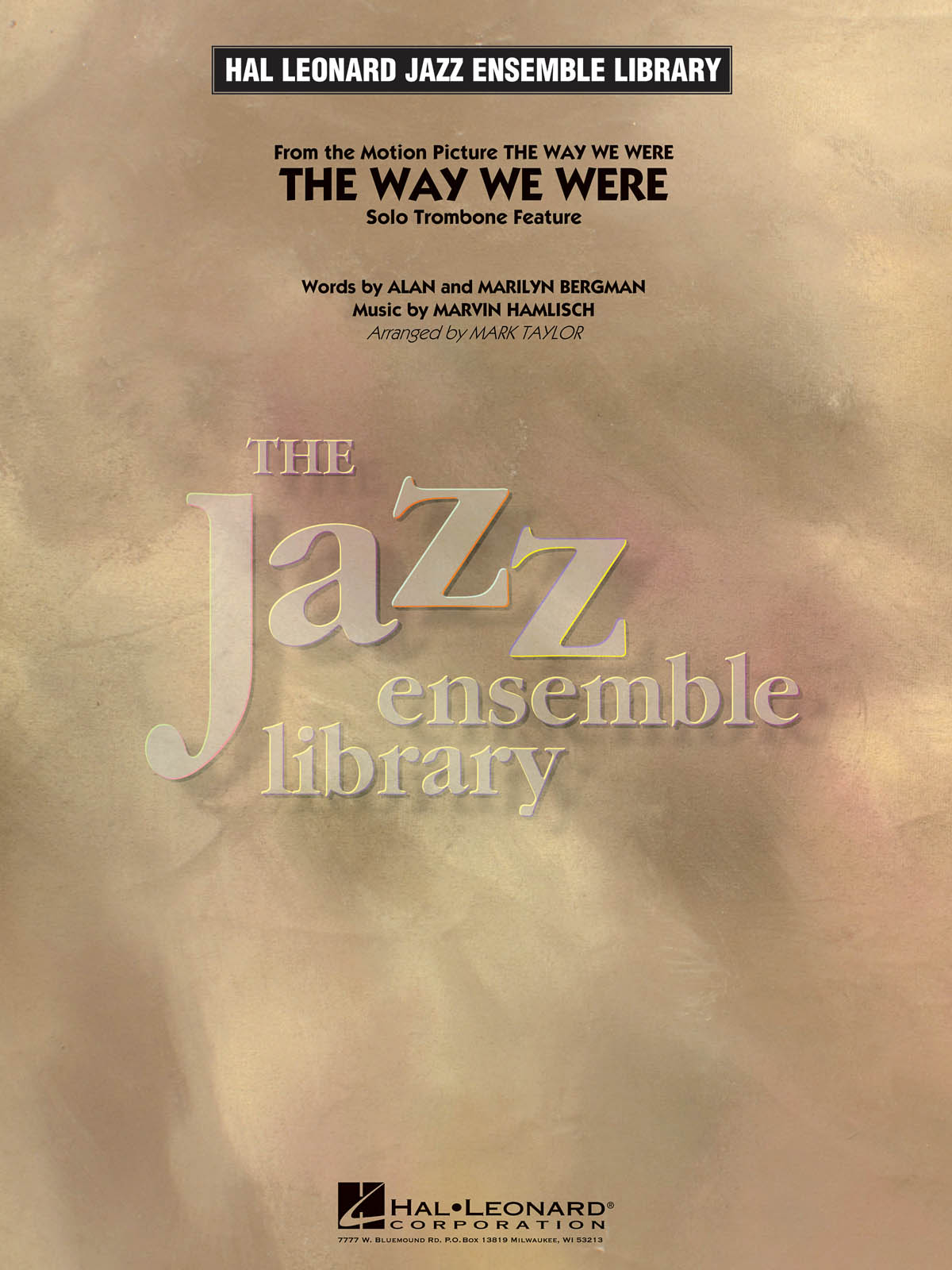 Alan Bergman Marilyn Bergman Marvin Hamlisch: The Way We Were: Jazz Ensemble: