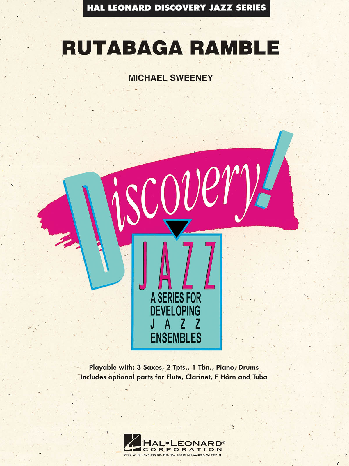 Michael Sweeney: Rutabaga Ramble: Jazz Ensemble: Score & Parts