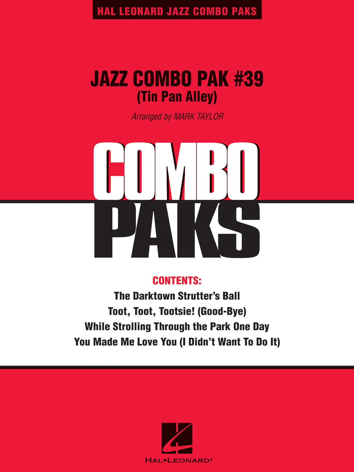 Jazz Combo Pak #39 (Tin Pan Alley): Jazz Ensemble: Score