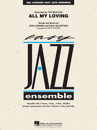 John Lennon Paul McCartney: All My Loving: Jazz Ensemble: Score