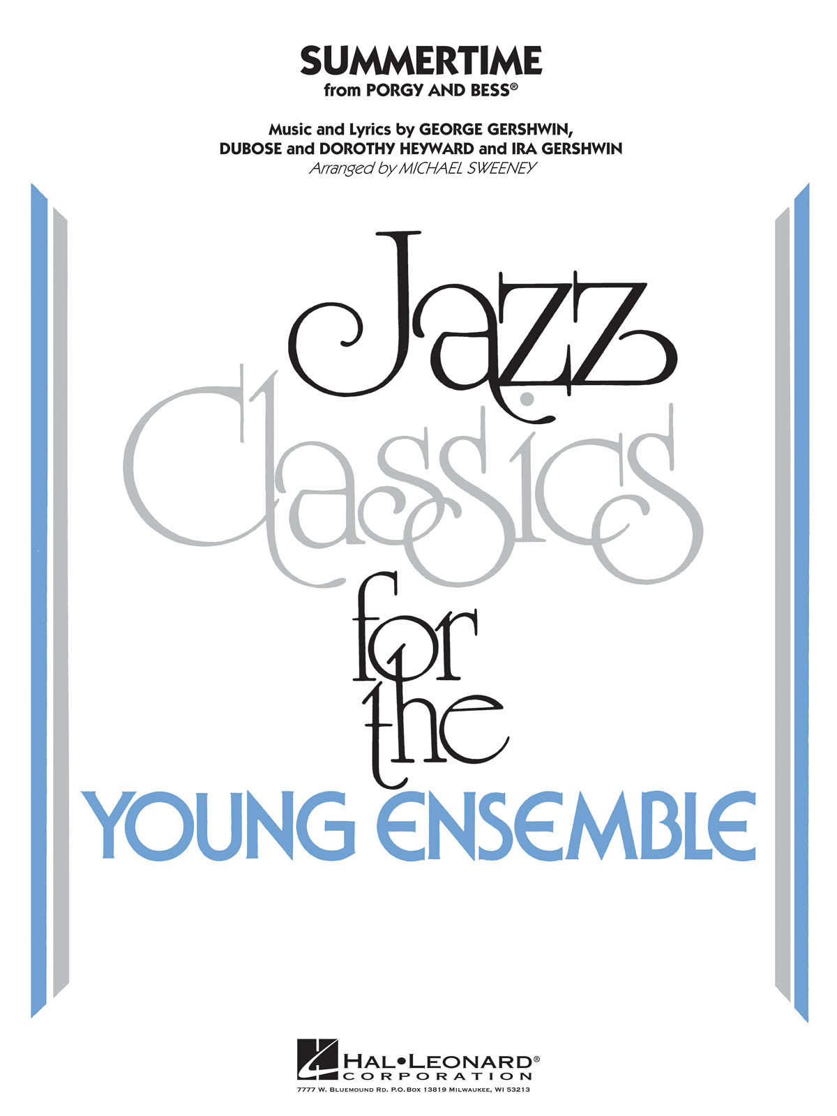 George Gershwin: Summertime (from Porgy and Bess): Jazz Ensemble: Score & Parts