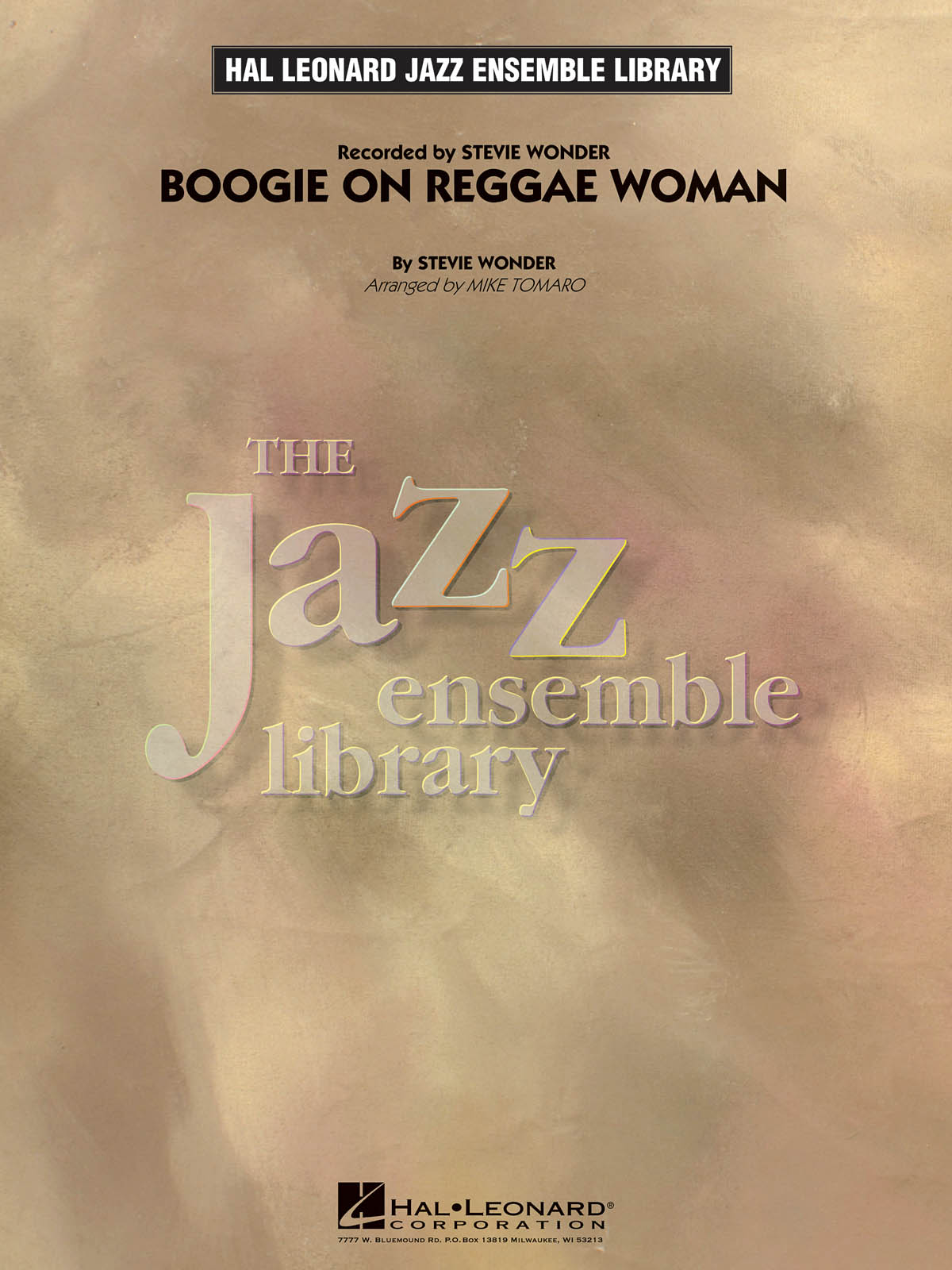 Stevie Wonder: Boogie On Reggae Woman: Jazz Ensemble: Score & Parts