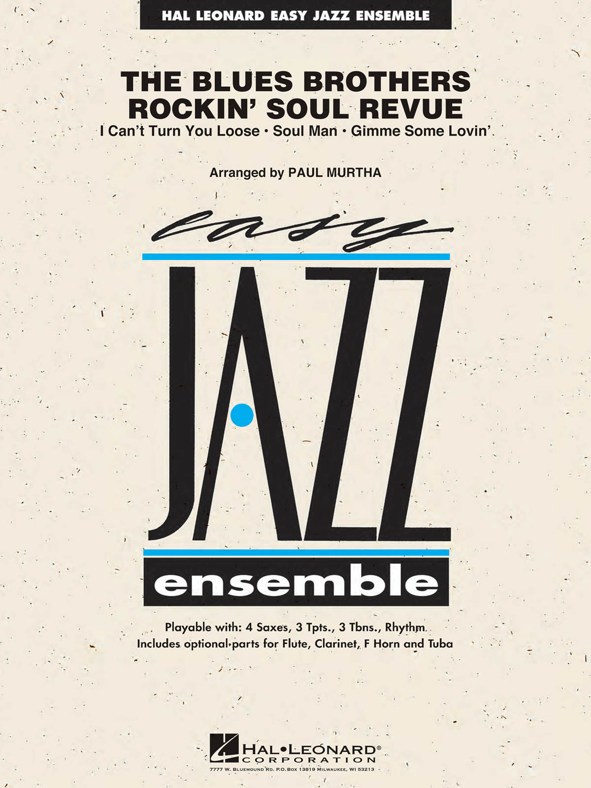 The Blues Brothers: The Blues Brothers Rockin' Soul Revue: Jazz Ensemble: Score