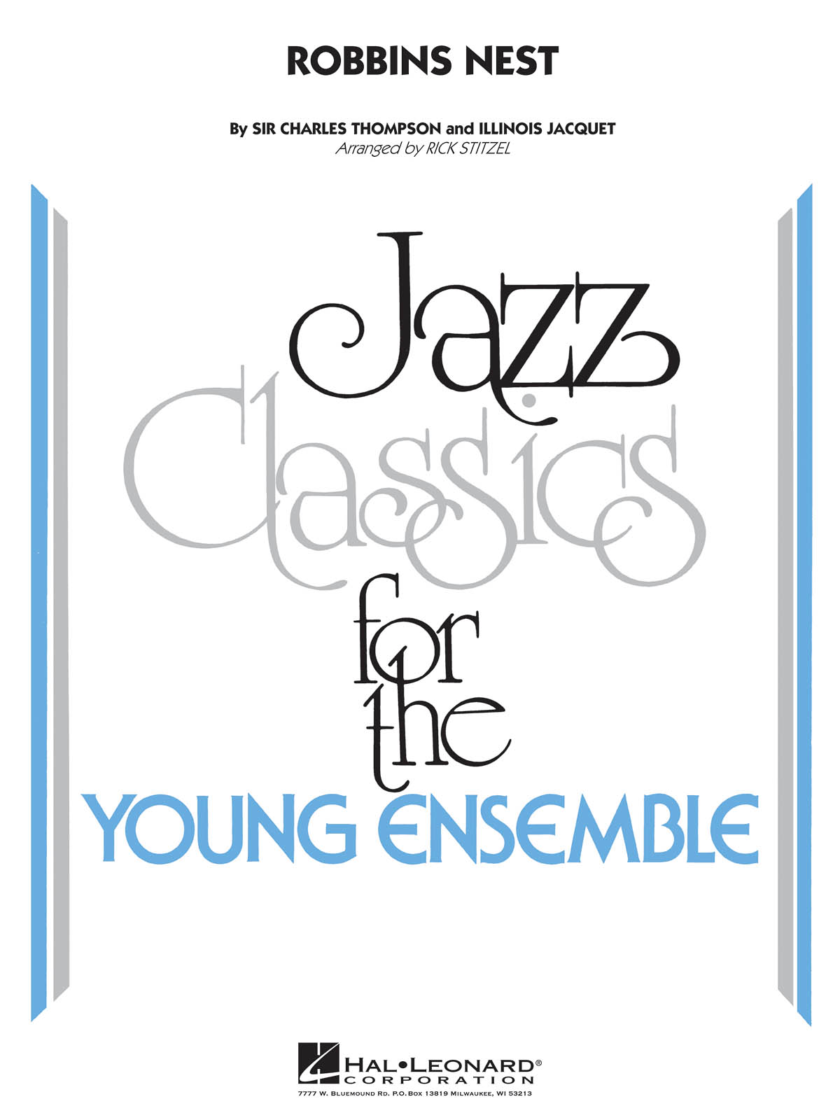 Sir Charles Thompson Illinois Jacquet: Robbins Nest: Jazz Ensemble: Score &