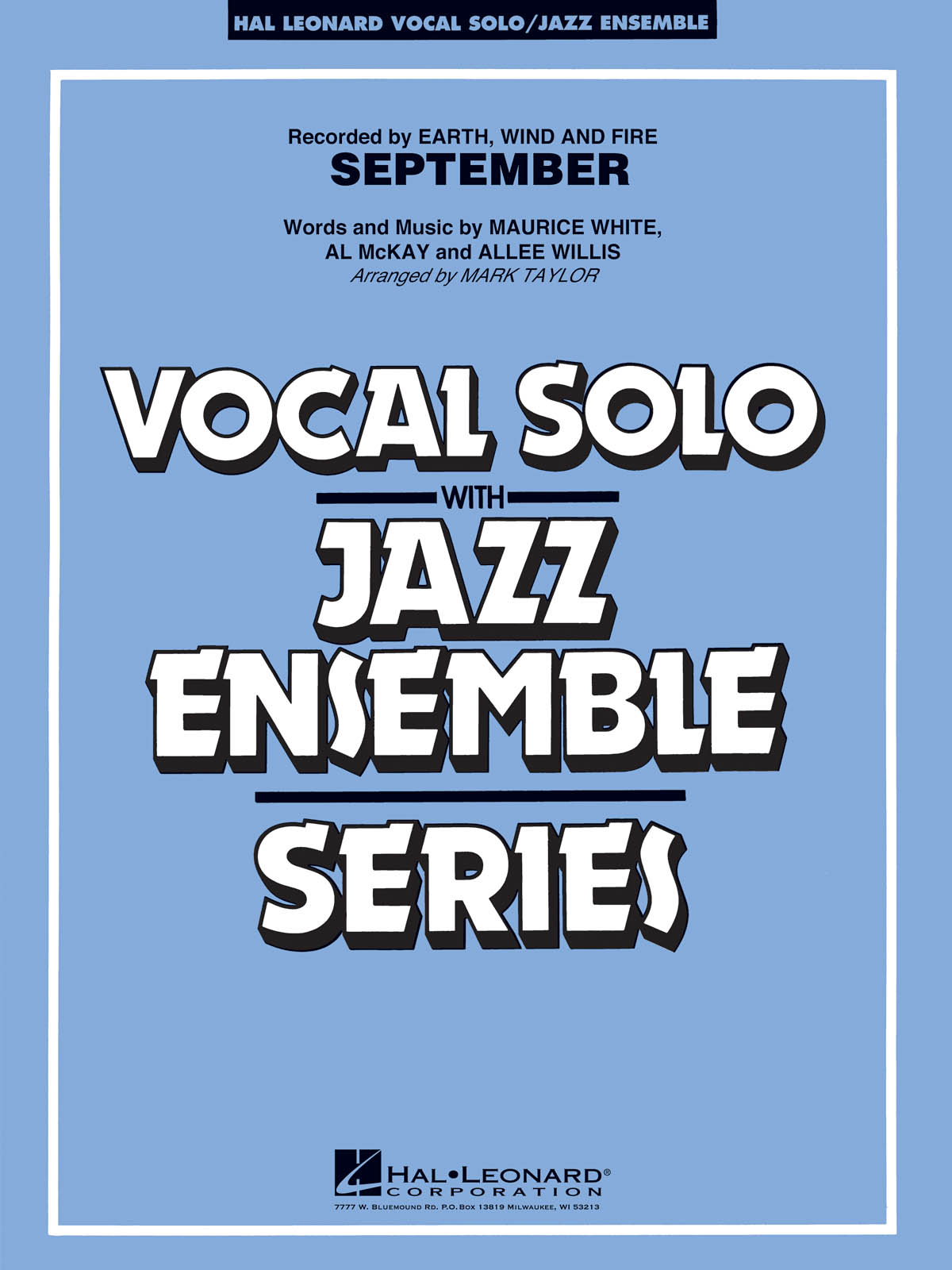 Al McKay: September (Key: C): Jazz Ensemble and Vocal: Score