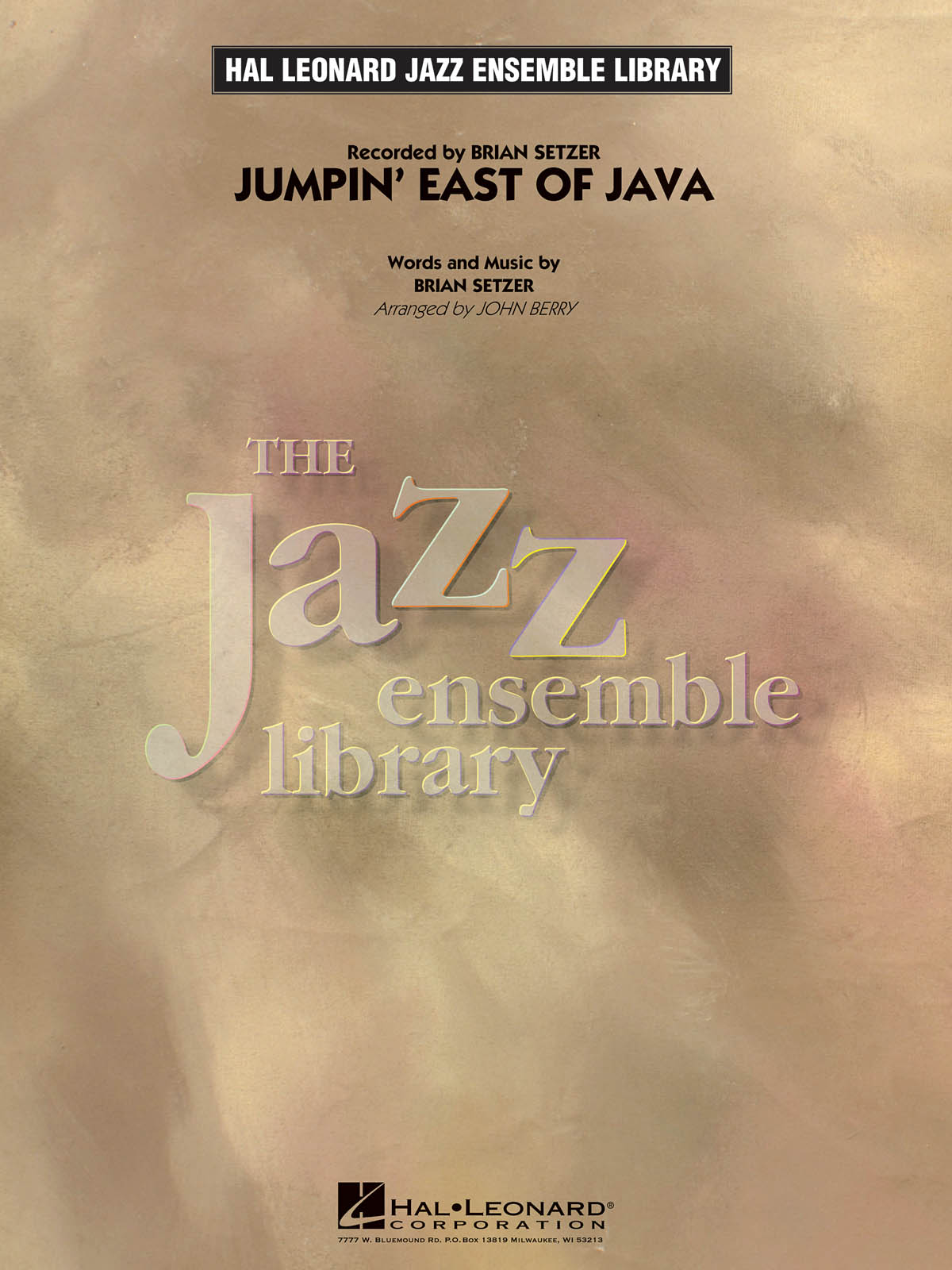 Brian Setzer: Jumpin' East of Java: Jazz Ensemble: Score