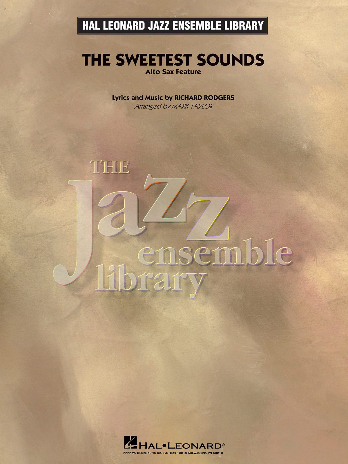 Richard Rodgers: The Sweetest Sounds (Alto Sax Feature): Jazz Ensemble: Score &