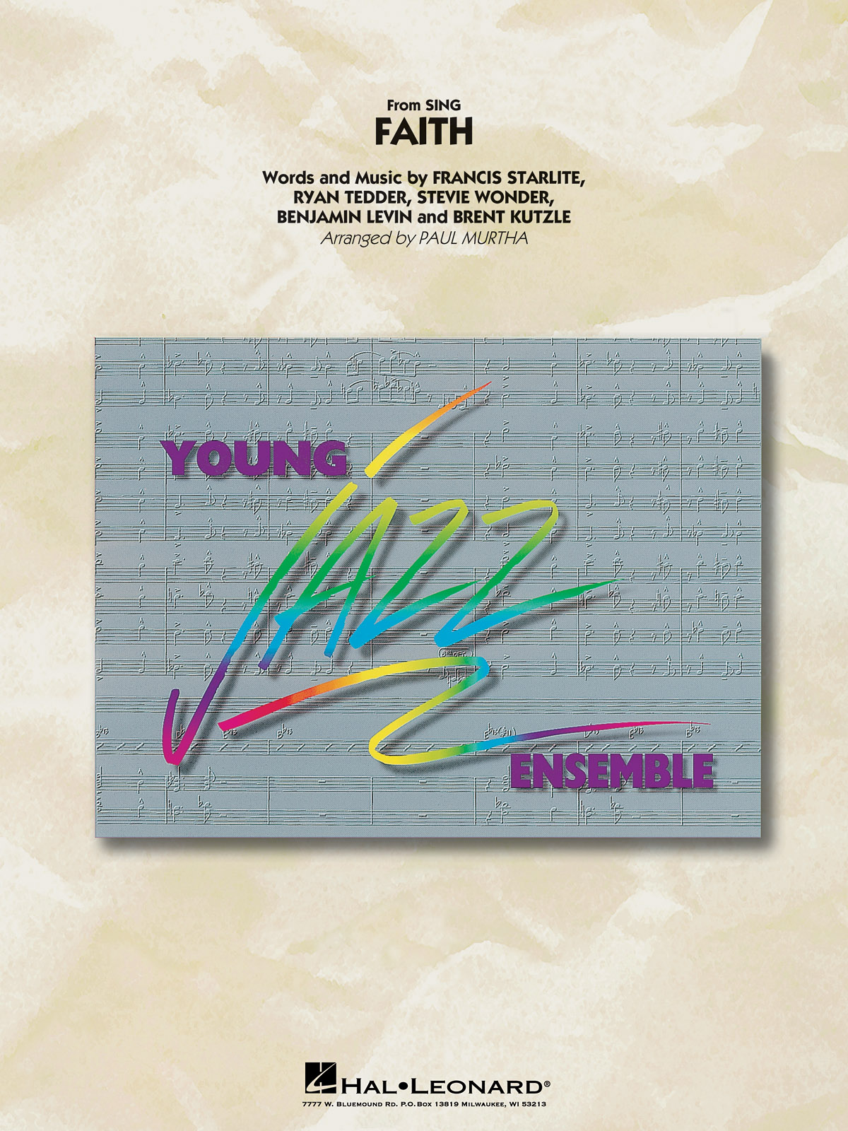 Faith (from Sing): Jazz Ensemble: Score and Parts