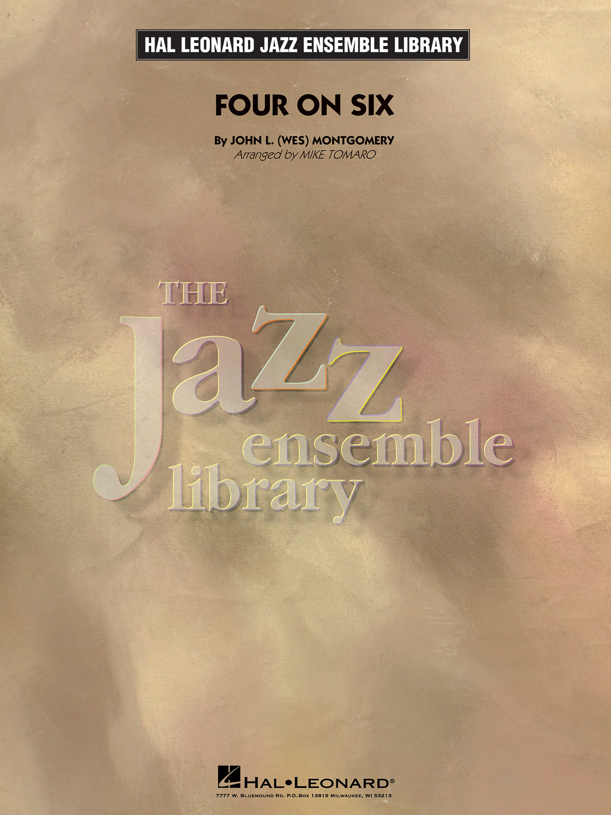 Wes Montgomery: Four on Six: Jazz Ensemble: Score & Parts