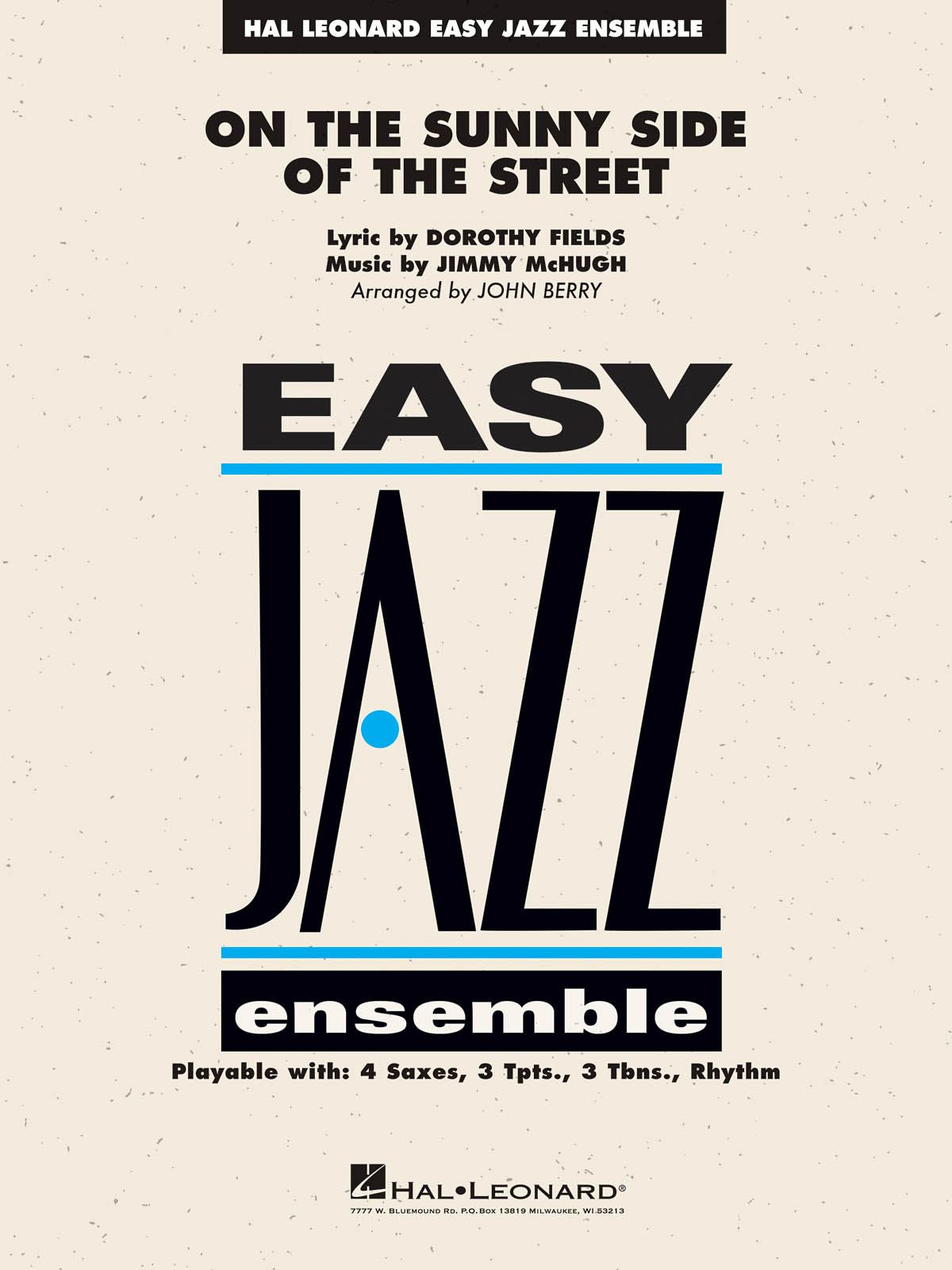 Jimmy McHugh Dorothy Fields: On the Sunny Side of the Street: Jazz Ensemble: