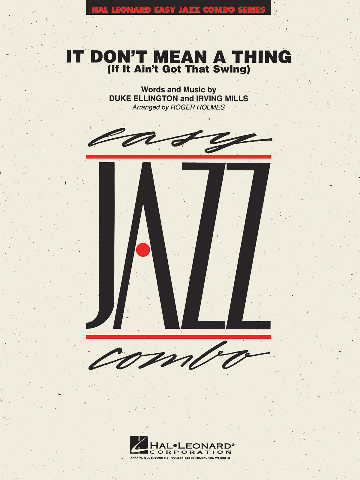 Duke Ellington Irving Mills: It Don't Mean a Thing: Jazz Ensemble: Score & Parts