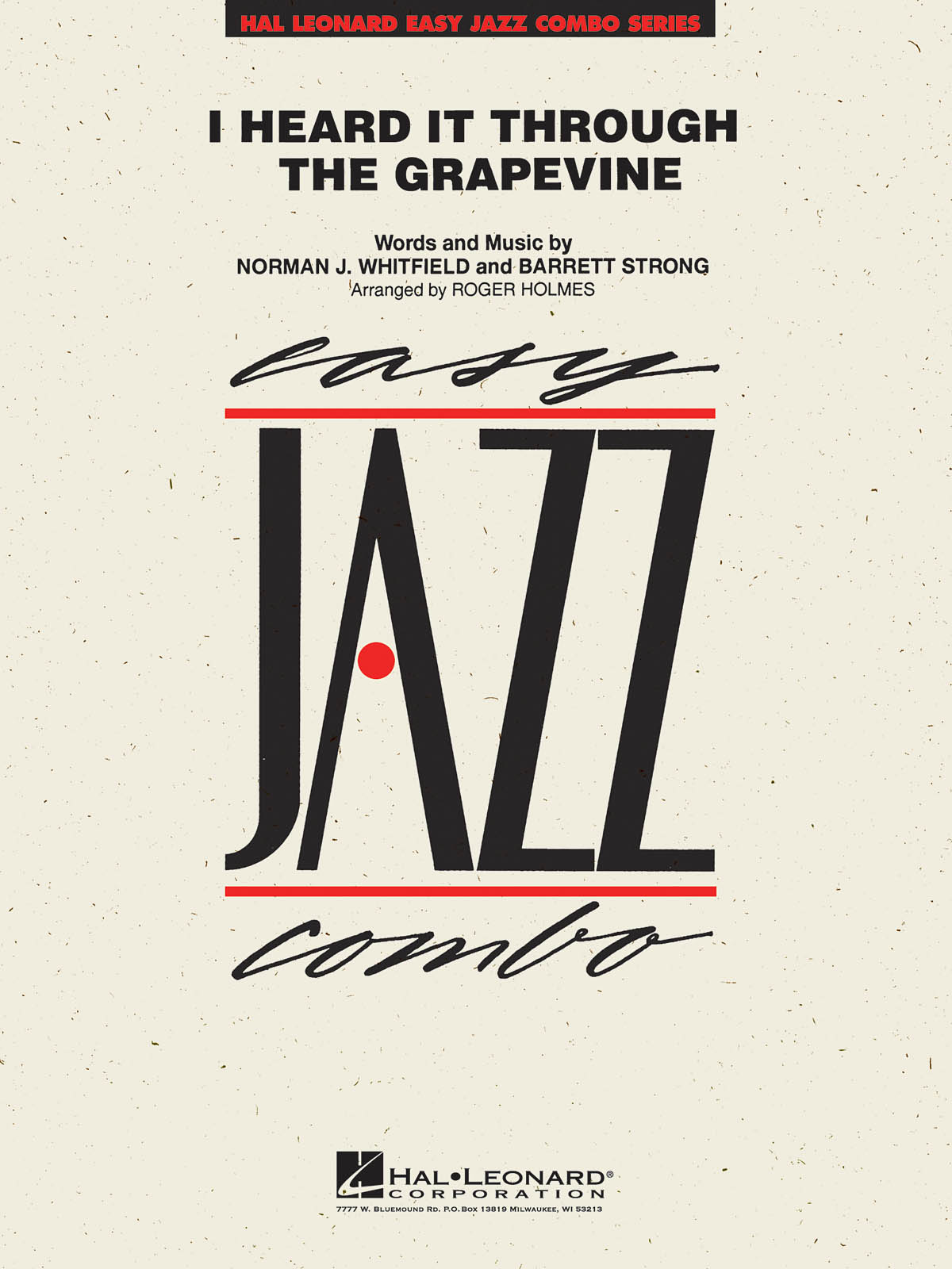 I Heard It Through the Grapevine: Jazz Ensemble: Score & Parts