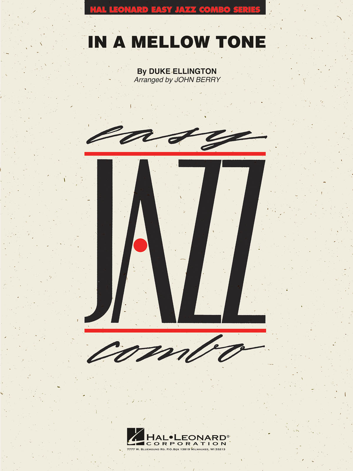 Duke Ellington: In A Mellow Tone: Jazz Ensemble: Score