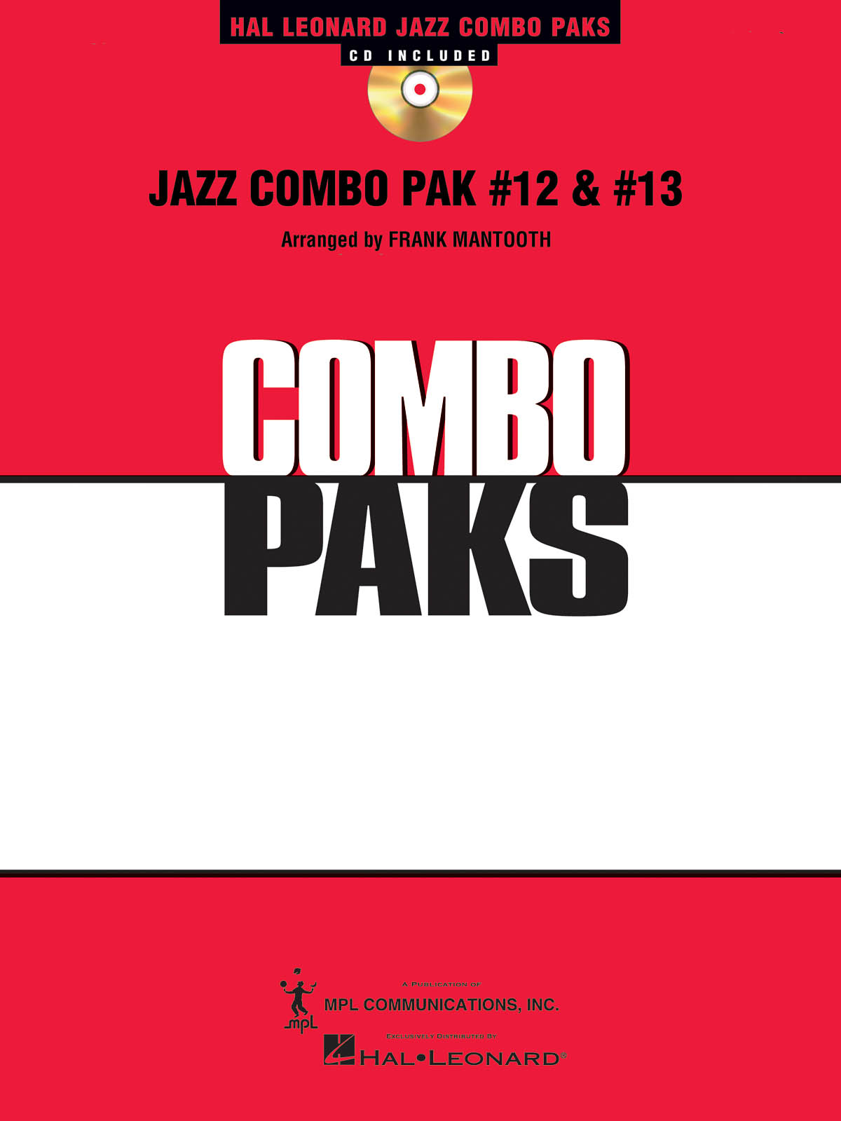 Jazz Combo Pak #12 Or #13: Jazz Ensemble: CD