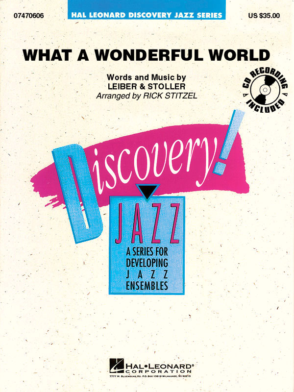 Bob Thiele: What a Wonderful World: Jazz Ensemble: Score