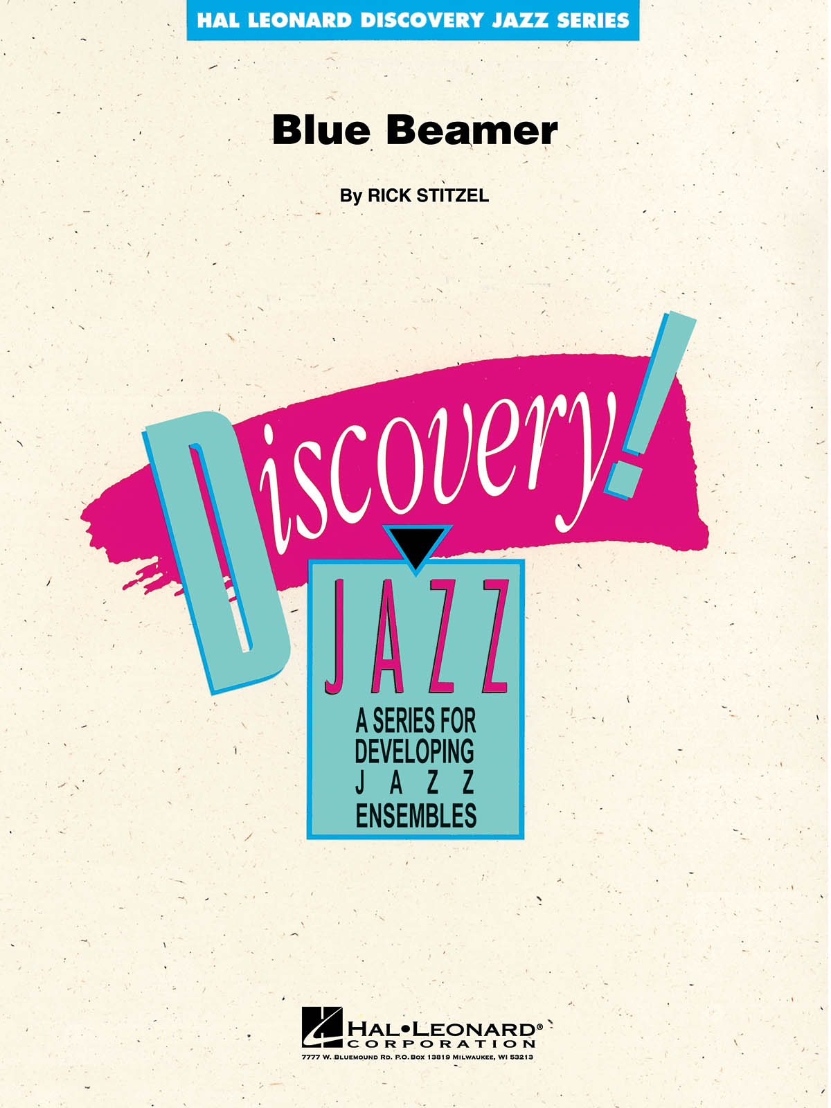Rick Stitzel: Blue Beamer: Jazz Ensemble: Score & Parts