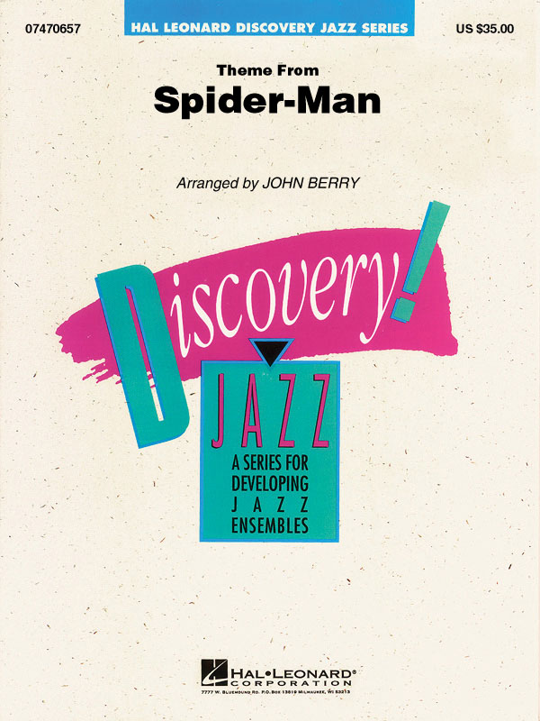 Theme From Spider-Man: Jazz Ensemble: Score