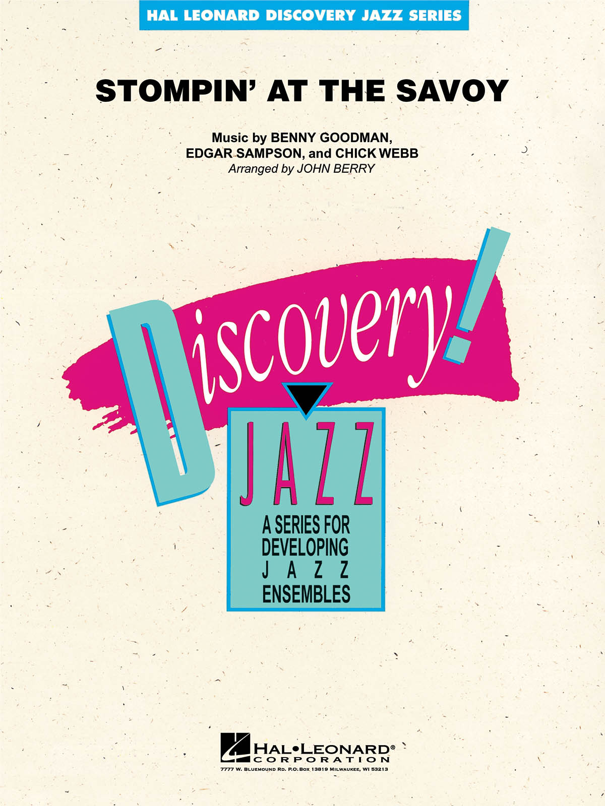 Benny Goodman: Stompin' at the Savoy: Jazz Ensemble: Score  Parts & Audio