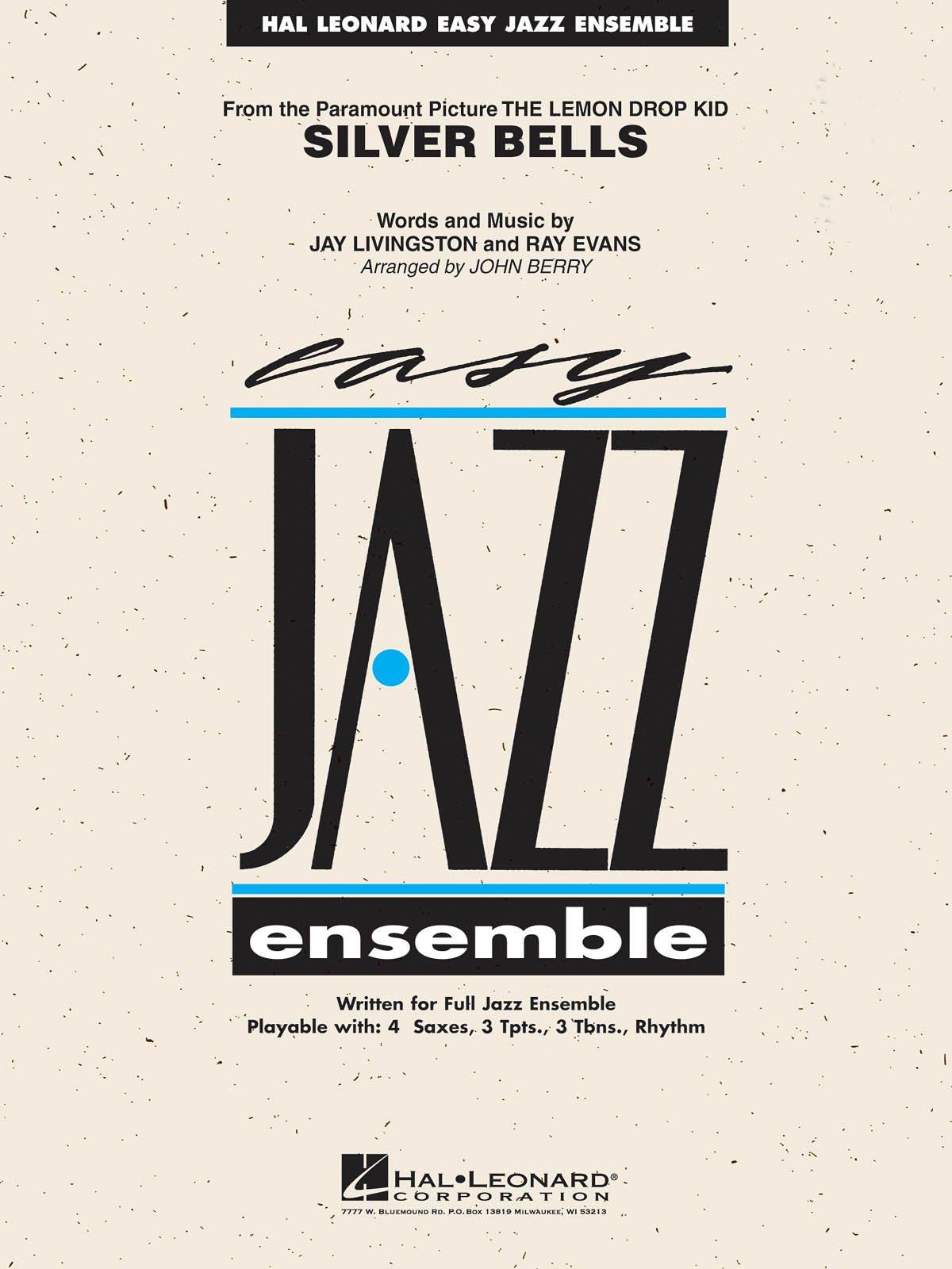 Silver Bells: Jazz Ensemble: Score