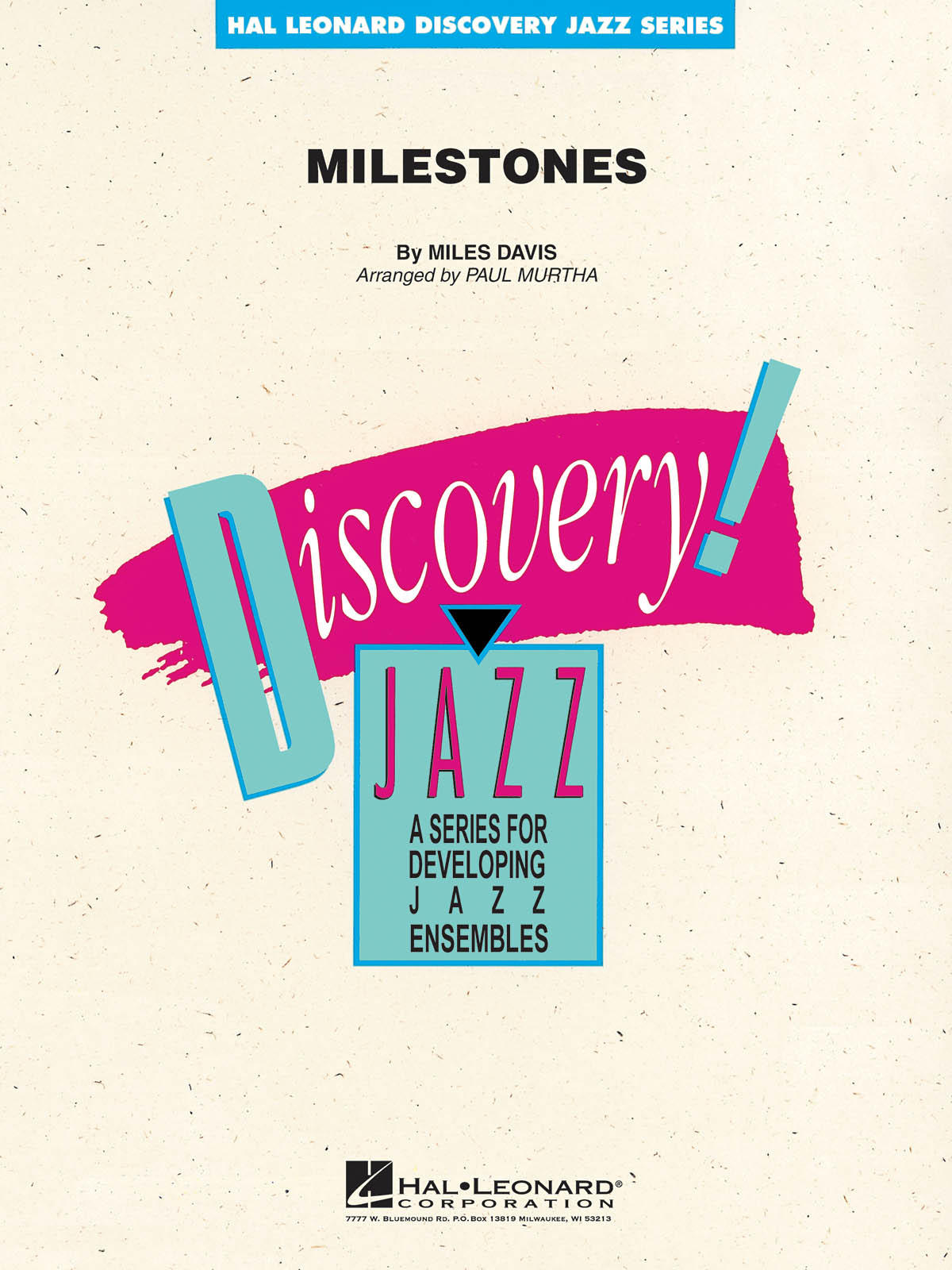 Miles Davis: Milestones: Jazz Ensemble: Score  Parts & Audio