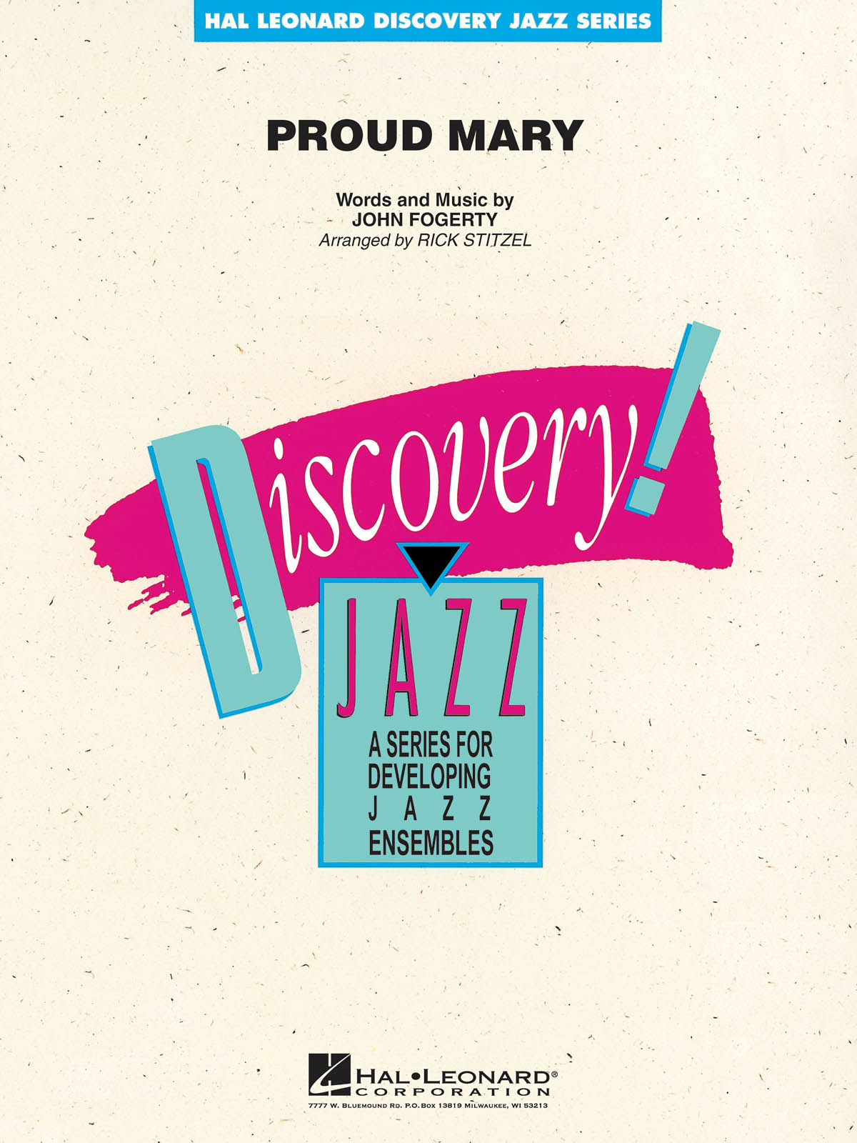 John Fogerty: Proud Mary: Jazz Ensemble: Score  Parts & Audio