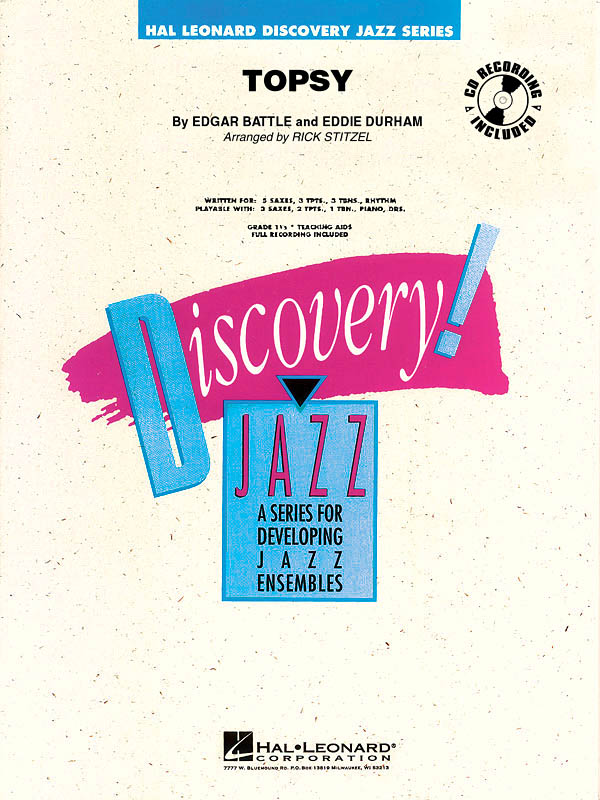 Eddie Durham: Topsy: Jazz Ensemble: Score